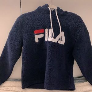 Fluffy FILA Hoodie